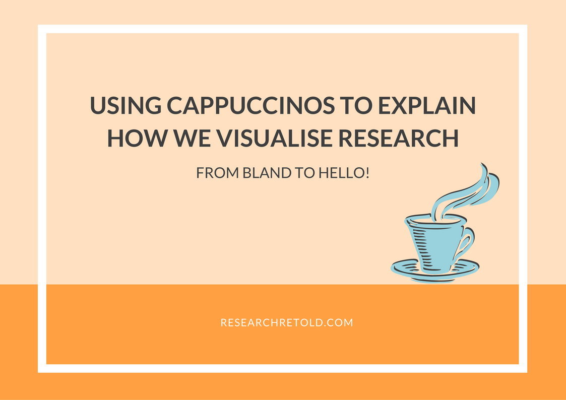 Using Cappuccinos to explain how we visualise research