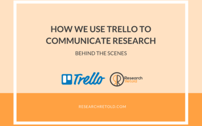 Using Trello to Communicate Research