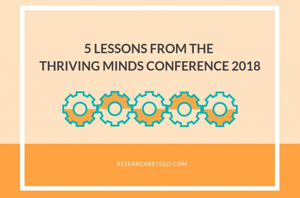 5 Lessons from the Thriving Minds conference 2018