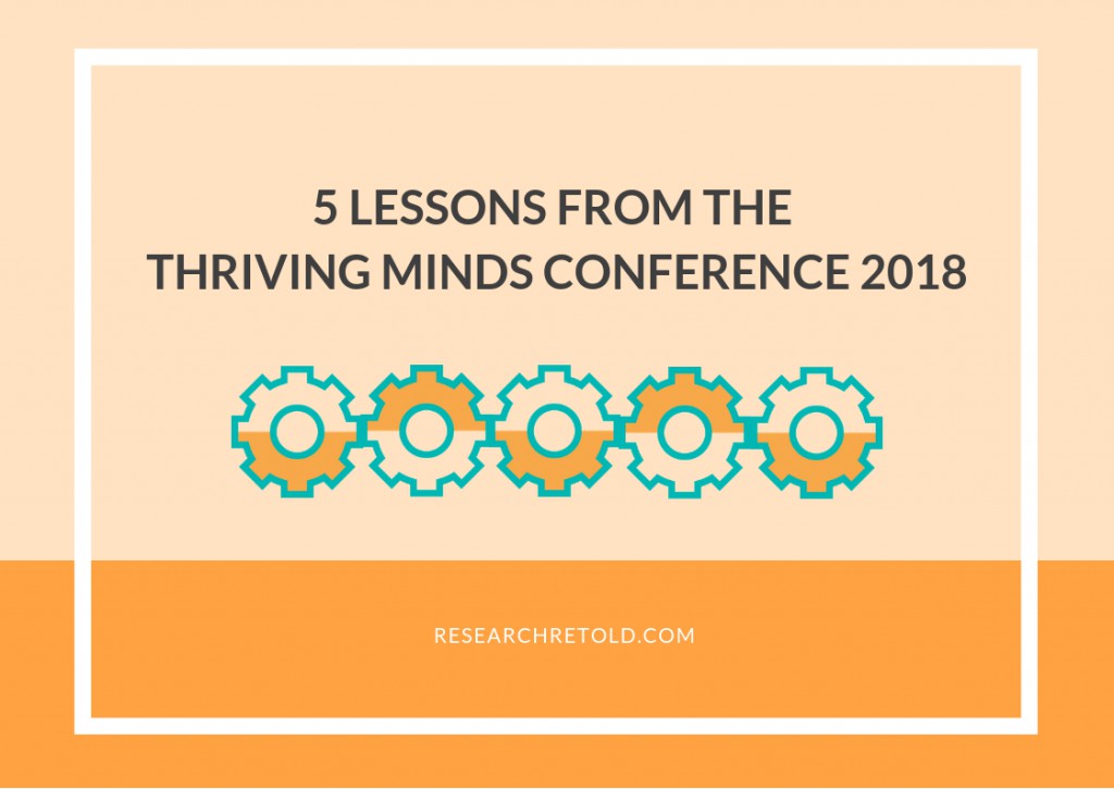 5 Lessons from the Thriving Minds conference 2018