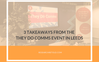 #TheyDoComms event in Leeds: 3 Takeaways