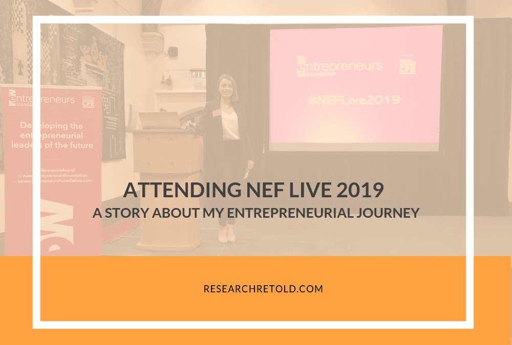 NEF Live 2019 – A story about my entrepreneurial journey