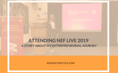 NEF Live 2019 – A story about my entrepreneurial journey