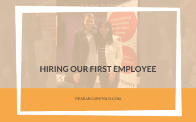 The journey of hiring our first employee