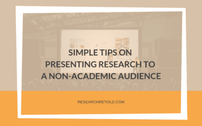 Presenting Research to a Non-academic Audience