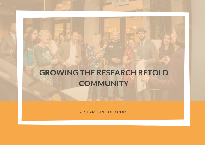 growing the research retold community