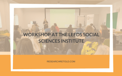 Workshop at the Leeds Social Sciences Institute