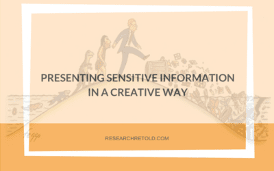 Presenting sensitive information in creative ways