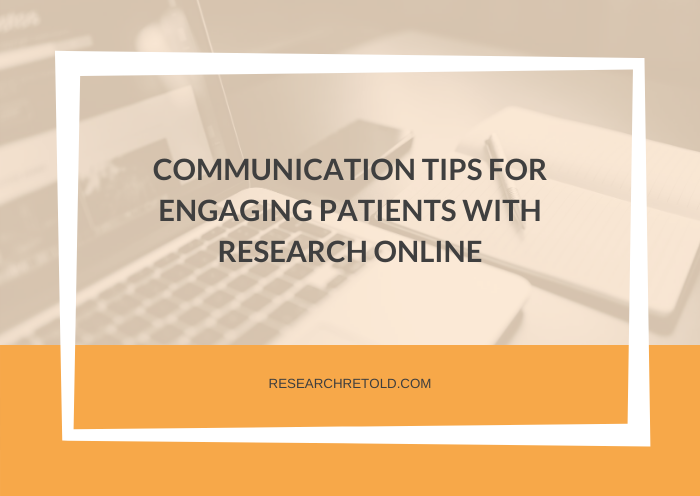 Virtual Action Mesothelioma Day Communication tips for engaging patients with research online