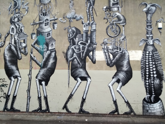 Street Murals Phlegm