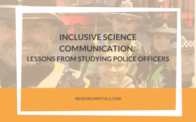 Inclusive science communication: Lessons from studying police officers