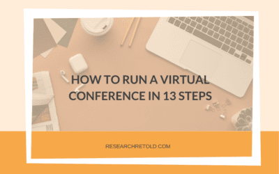 How to run a virtual conference in 13 steps