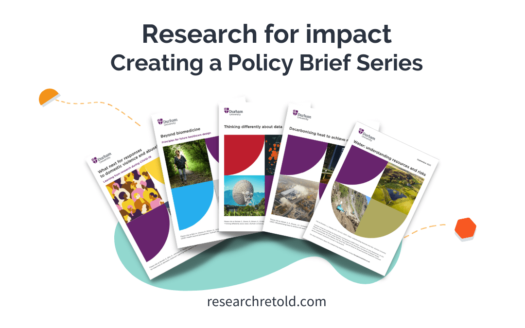 Creating a policy brief series